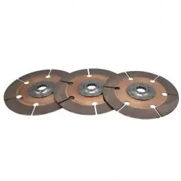 Disques d'embrayage (3) Métal fritté (rond) 8 rivets D215mm x 14 can Tilton 64215-1-VVV-14 Prix Bas