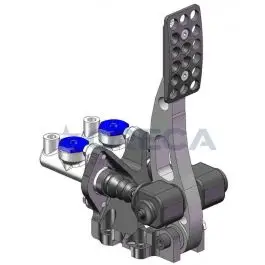 Vente Flash Pédalier AP Racing CP5500-535UNF 1 pédale alu plancher push
