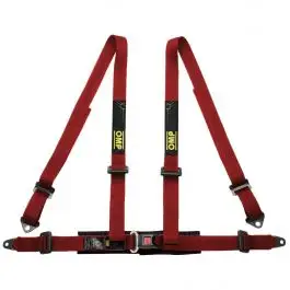 Expédition Rapide Harnais OMP 4 Points ROAD 4 Ece 16 08 Rouge