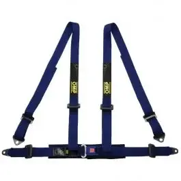 Harnais OMP 4 Points ROAD 4 Ece 16 08 Bleu Bon Plan