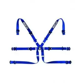Prix Choc Harnais SPARCO Formula H-7 6 points FIA 8853-2016 Bleu