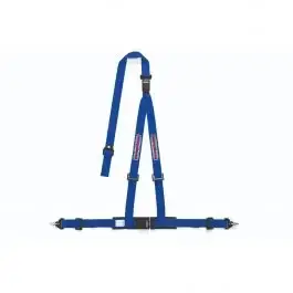 Pas Cher Harnais SPARCO MARTINI Club H-3M Dual 3 points ECE Bleu