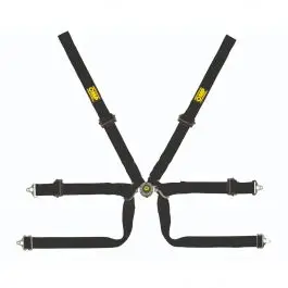 Haute Qualité Harnais OMP Tecnica 2 Formula 6 points FIA 8853-2016 Noir
