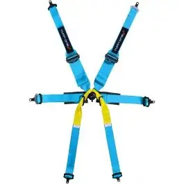 Must-Have Harnais TURN ONE Formula Evo 6 points FIA 8853-2016 Bleu