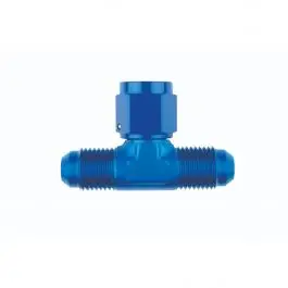Adaptateur GOODRIDGE CPL-824 Té Mâle/Mâle/Fem 9/16 JIC X 18 en Alu Bleu Meilleur Prix