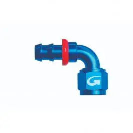 Raccord GOODRIDGE 536 90° Dash 6 9/16 JIC X 18 en Alu Bleu Haute Qualité
