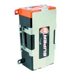 Support SUPER B pour batterie 20 A/h 120 x 80 x 255 mm Pas Cher