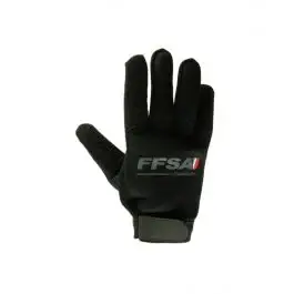 Retour Gratuit Gants FFSA Commissaire Logo noir