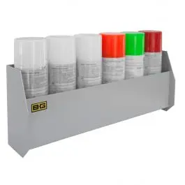 Etagère murale pour bombes aérosol 170x428x100mm – BG RACING Soldes
