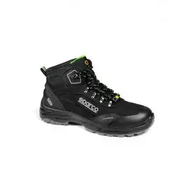 Dernière Chance Chaussures Mécano Montante SPARCO GOODWOOD RIVER ESD O6 Noir Vert
