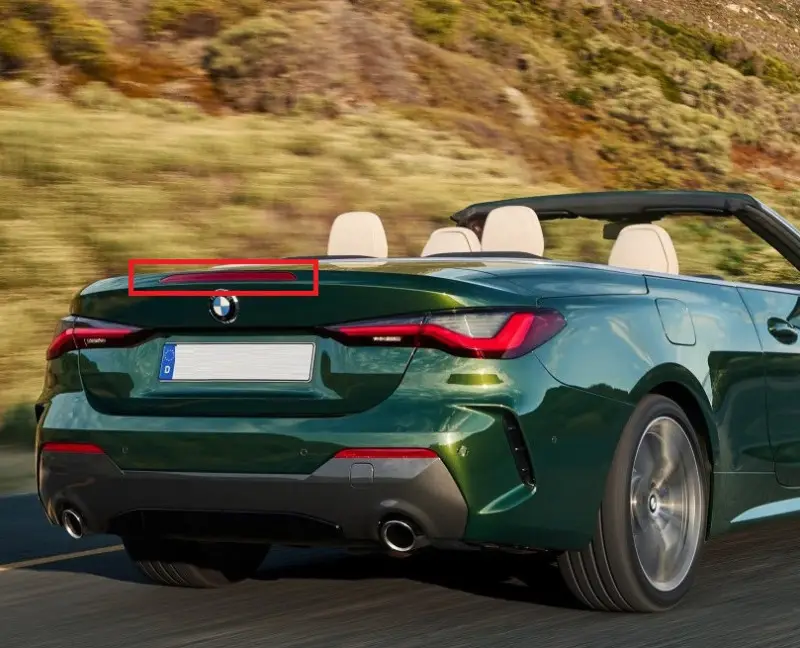 Acheter En Ligne Troisième feu stop arrière pour BMW Série 4 Cabriolet G23