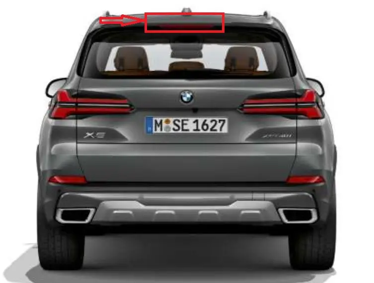 Prix Choc Troisième feu stop arrière pour BMW X5 G05 XM5 F95 et X7 G07