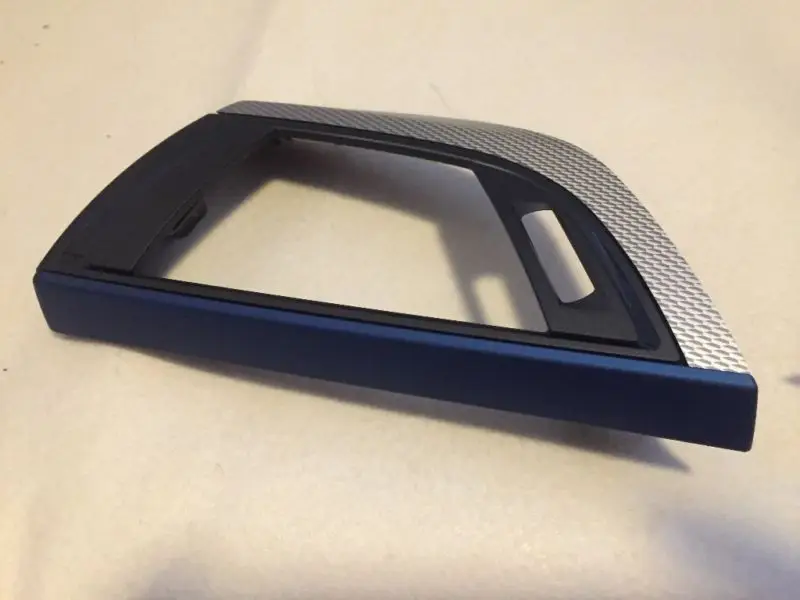 Top Vente Cache tableau de bord Alu Hexagon « blue » coté conducteur pour BMW Série 1 F20 F21
