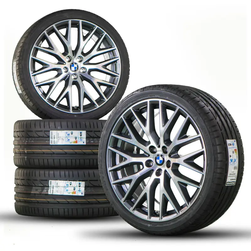 Roues complètes été 20" style 636 pour BMW Série 5 G30 G31 Marque
