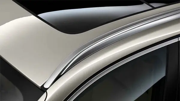 Rails de toit en aluminium satiné BMW X4 F26 Solde