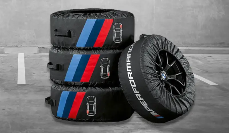Certifié Housses de pneu M Performance pour BMW Série 8