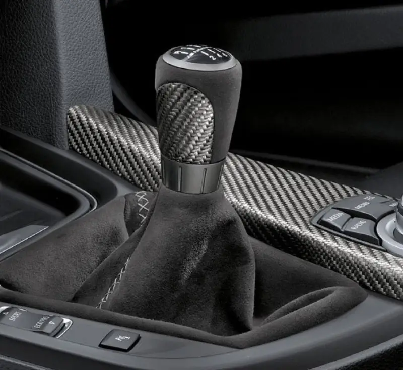 Pommeau de levier de vitesses BMW Performance avec soufflet alcantara BMW Série 4 F32 F33 F36 GC Usine Directe