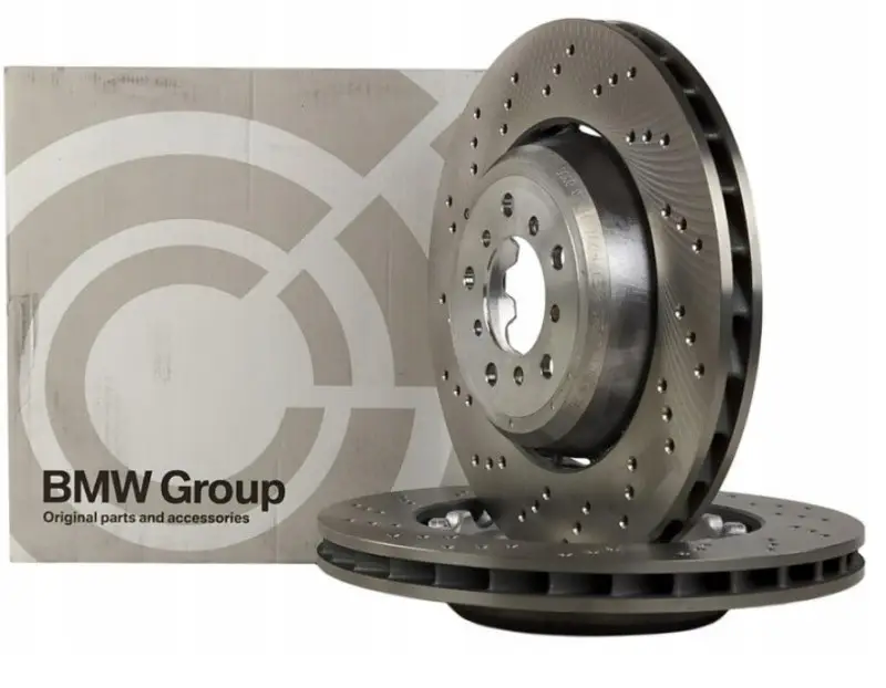 Produit De Marque Disques de freins perforés et ventilés AVANT droit et gauche pour BMW M3 E92 E93