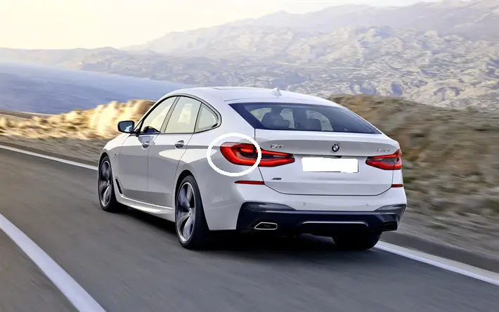 Feu arrière panneau latéral (coté au choix) pour BMW série 6 G32 GT Seulement Aujourd’hui