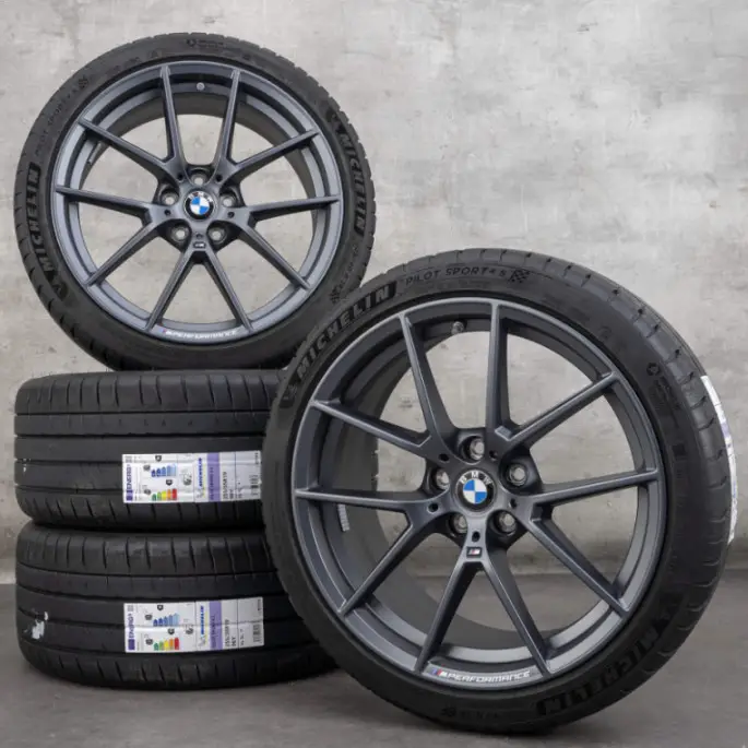 Roues complètes hiver 19&Prime; style 898M pour BMW Série 4 G22 G23 Pas Cher