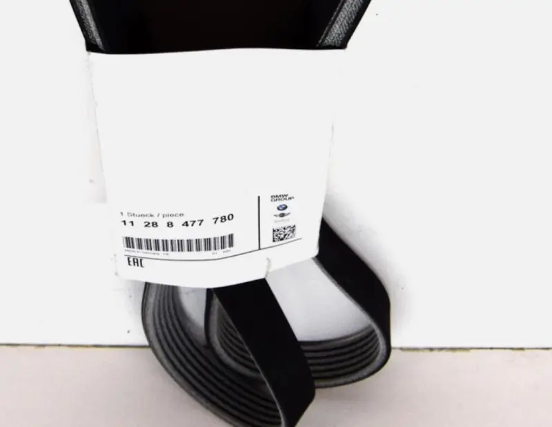 Top Vente Courroie trapézoïdale à nervures (courroie d&rsquo;accessoires) pour BMW Série 1 E87 (118d / 120d)
