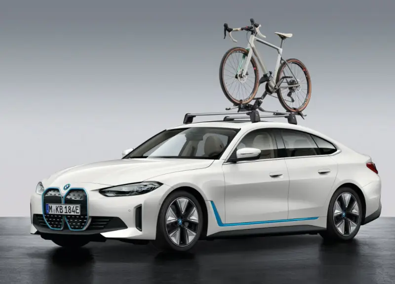Barres de toit verrouillables BMW Série 4 Gran Coupé G26 i4 G26 Top Vente