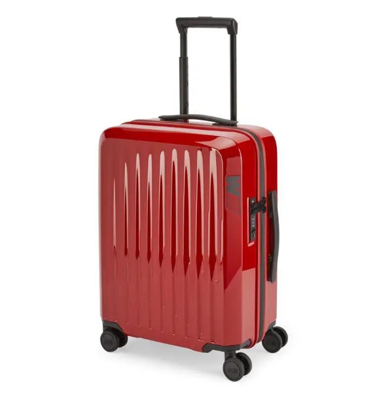 Valise cabine à roulettes BMW M rouge Achat Immédiat