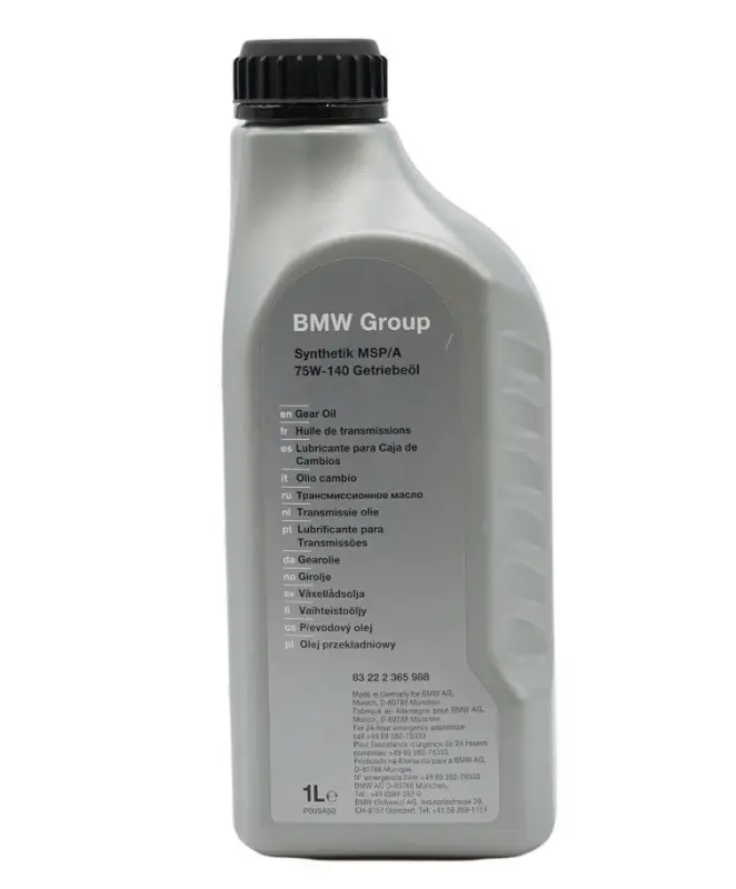 Top Vente Huile de pont ARRIERE msp/A (1L) pour BMW M5 E60 E61 F10