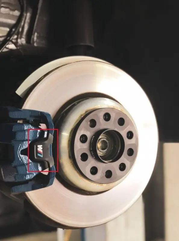 Adaptateur (M logo) pour freins M sport BMW Série 2 Coupé G42 Authentique