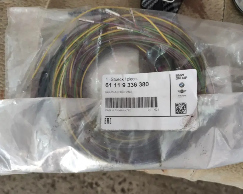 Faisceau de câbles de capteur de stationnement PDC pour pare-chocs arrière pour BMW Série 6 F12 F13 F06 Gran Coupé Achat Immédiat