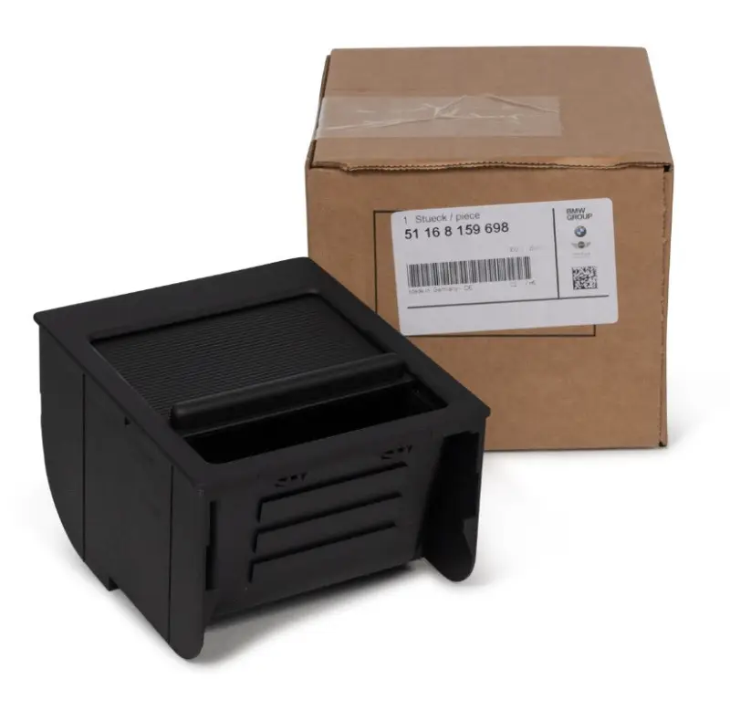 Certifié Vide-poches de console centrale, central (SCHWARZ) pour BMW Série 5 E39