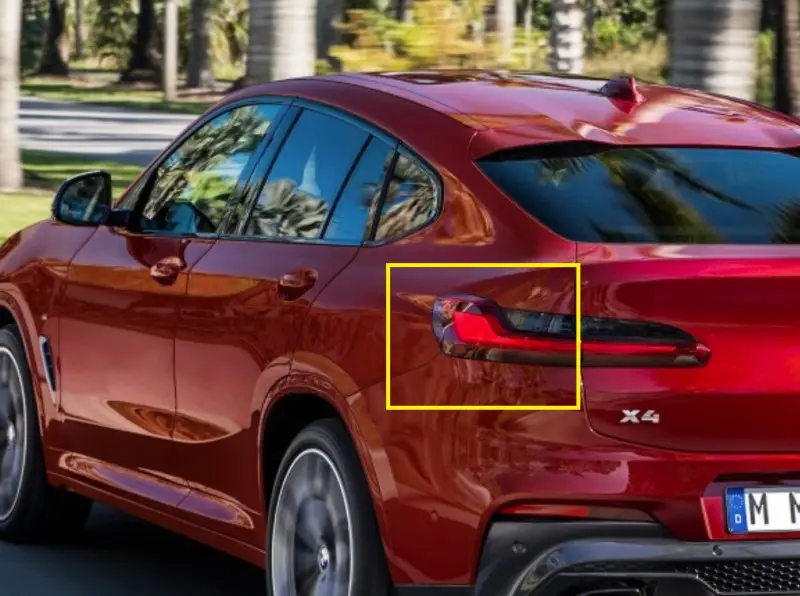 Promotion Saisonnière Feu arrière panneau latéral (coté au choix) pour BMW X4 G02 X4 M