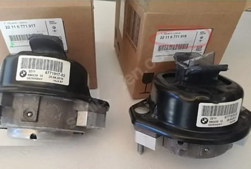 Supports moteur (gauche et droit) (avec vis) – BMW Série 7 E65 E66 Prix Choc