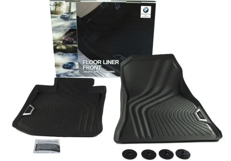 Certifié Jeu de tapis de sol tout temps « baquet » AVANT pour BMW Série 4 G22 G23 Coupé Cabriolet