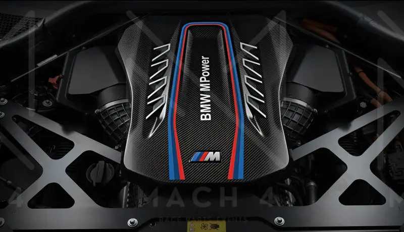 Cache acoustique BMW M Performance en carbone pour BMW XM G09 X5M F95 X6M F96 Vente Directe