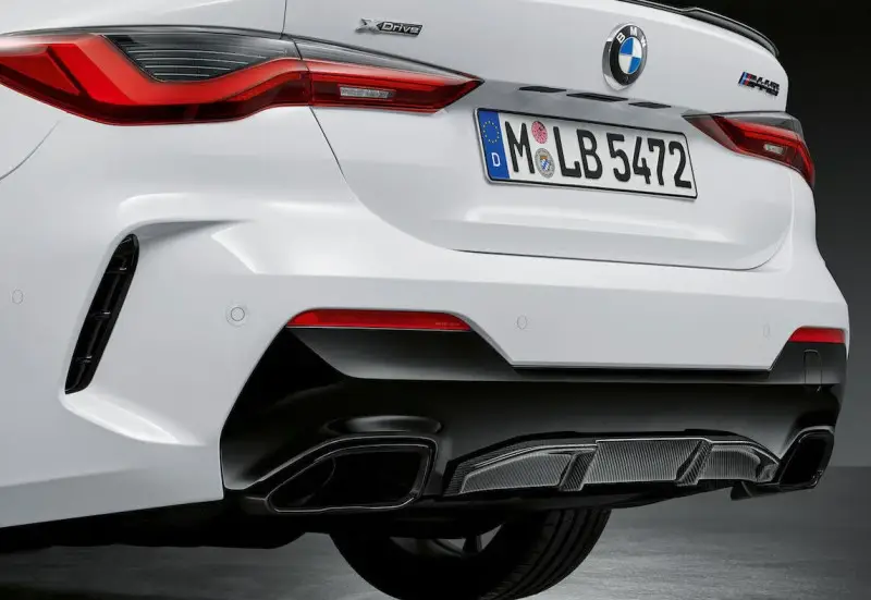Caches tuyaux d&rsquo;échappement arrière SHADOWLINE pour BMW Série 8 G14 G15 G16 Gran Coupé Nouveauté