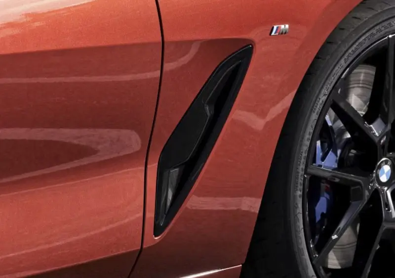 Prix Choc Caches conduit d&rsquo;air côté SHADOWLINE (deux cotés) pour BMW Série 8 G14 G15 G16 Gran Coupé