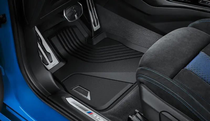 Bon Plan Jeu de tapis de sol tout temps avant et arrière pour BMW Série 2 Gran Coupé F74