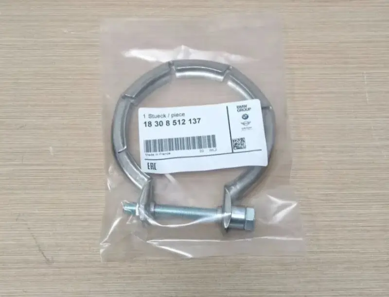 Satisfait Ou Remboursé Collier de serrage plat avec joint pour catalyseur BMW Série 3 F30 F31 F34 GT G20 G21 (diesel uniquement)