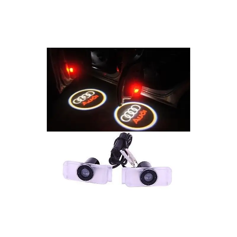 DEUX PICO PROJECTEURS LOGO LED POUR AUDI Q3 Q5 Q7 Achat Immédiat