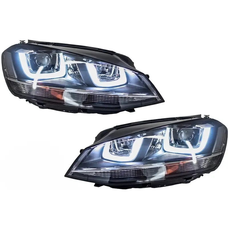 Soldes PHARES LED LOOK R POUR VOLKSWAGEN GOLF 7