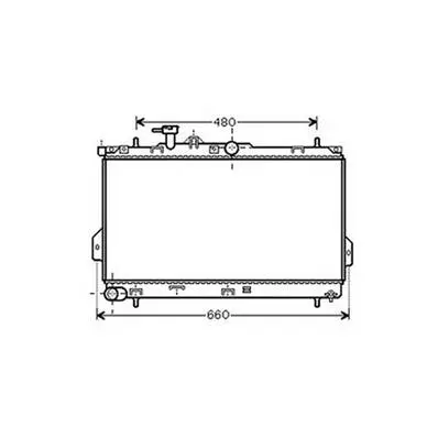 Prix Choc Radiateur de refroidissement moteur pour HYUNDAI MATRIX 2001-2008, OEM: 2531017002, Neuf