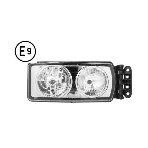 Prix Bas Phare avant droit pour IVECO EUROCARGO TECTOR MY2008 75-120 depuis 2012, manuel, sans ampoule (H7-H7),homologué E9, Neuf