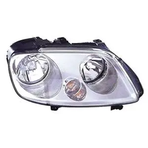 Bon Marché Phare Optique avant droit pour VOLKSWAGEN CADDY 3 phase 1 2004-2010, H7+H1, sans moteur,Neuf