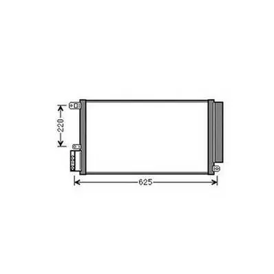 Quantité Limitée Condenseur de Climatisation pour ALFA ROMEO MITO 2008-2016, OEM: 50512105, Neuf