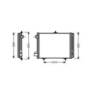 Seulement Aujourd’hui Condenseur de Climatisation pour CITROËN C3 I ph.1 2002-2005, OEM: 6455JF, Neuf