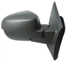 Promotion Saisonnière Rétroviseur droit manuel pour RENAULT TWINGO II phase 2, 2012-2014, noir, Neuf