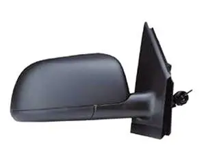 Commander Maintenant Rétroviseur droit manuel pour VOLKSWAGEN POLO IV phase 1, 2001-2005, noir, Neuf