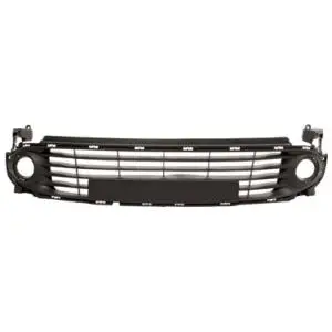 Grille de calandre inférieure pour RENAULT CLIO IV phase 1, 2012-2016, noire, pare chocs avant Super Prix