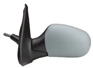 Expédition Rapide Rétroviseur gauche manuel pour RENAULT CLIO II phase 1, 1998-2001, asphérique, Neuf à peindre